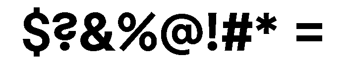 Macan Bold Font OTHER CHARS