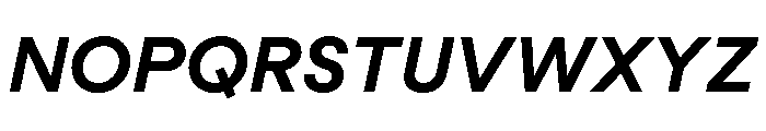 Macan Hebrew Bold Italic Font UPPERCASE