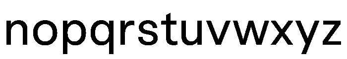 Macan Hebrew Medium Font LOWERCASE