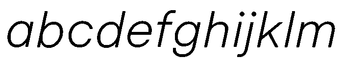 Macan Light Italic FONT