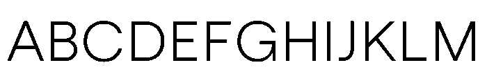 Macan Light Font UPPERCASE