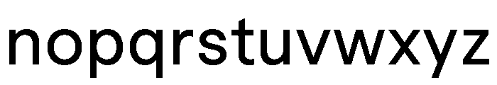Macan Medium Font LOWERCASE