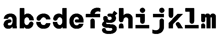 Macan Mono Stencil Extra Bold FONT