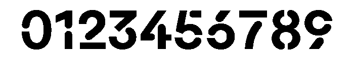 Macan Stencil Bold Font OTHER CHARS