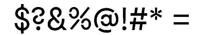 Macan Stencil Book Font OTHER CHARS