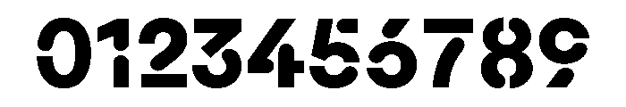 Macan Stencil Extra Bold Font OTHER CHARS