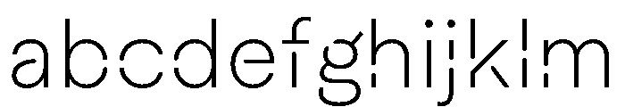 Macan Stencil Extra Light FONT