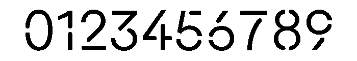 Macan Stencil Regular Font OTHER CHARS