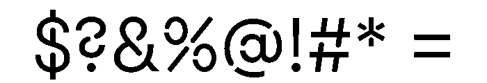 Macan Stencil Regular Font OTHER CHARS