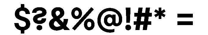 Macan Thai Bold Font OTHER CHARS