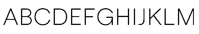 Macan Thai Extra Light Font UPPERCASE