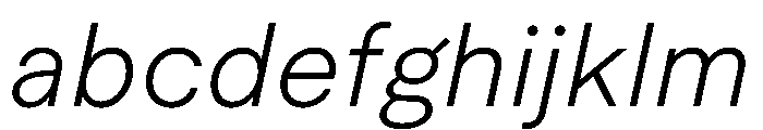 Macan Thai Light Italic FONT