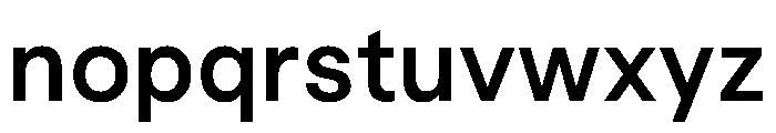 Macan Thai Semi Bold Font LOWERCASE