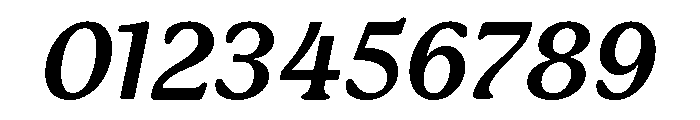 Mackinac Bold Italic Font OTHER CHARS