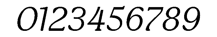Mackinac Book Italic Font OTHER CHARS