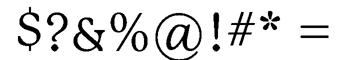 Mackinac Book Font OTHER CHARS