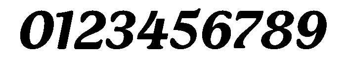 Mackinac Extra Bold Italic Font OTHER CHARS