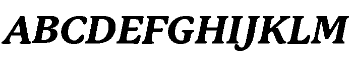 Mackinac Extra Bold Italic Font UPPERCASE
