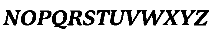 Mackinac Extra Bold Italic Font UPPERCASE