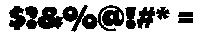 Madcap Black Font OTHER CHARS
