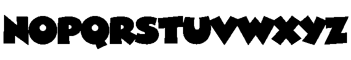 Madcap Black Font UPPERCASE