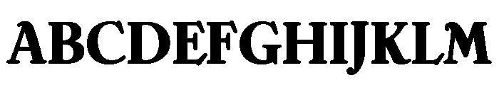 Madrid Extra Bold Font UPPERCASE