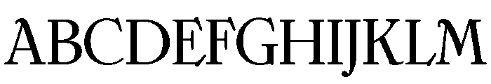 Madrid Light Font UPPERCASE