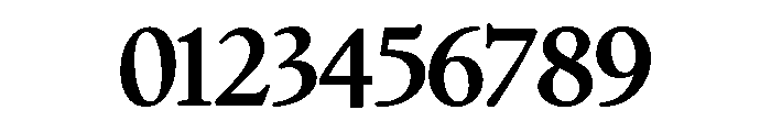 Madrid Medium Font OTHER CHARS