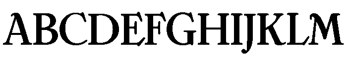 Madrid Medium Font UPPERCASE