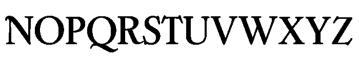 Madrid Medium Font UPPERCASE