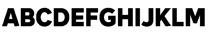 Magdelin Alt Black Font UPPERCASE