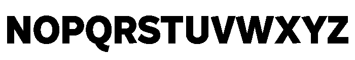 Magdelin Alt Black Font UPPERCASE