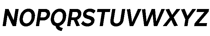 Magdelin Alt Bold Italic Font UPPERCASE