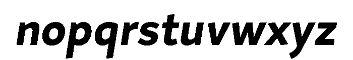 Magdelin Alt Bold Italic Font LOWERCASE