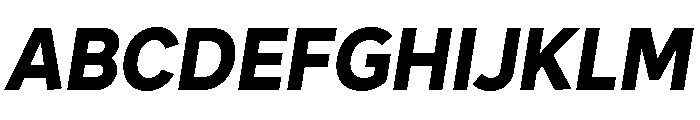 Magdelin Alt Extra Bold Italic Font UPPERCASE
