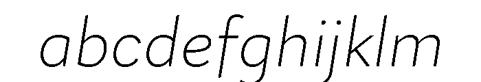 Magdelin Alt Extra Light Italic FONT