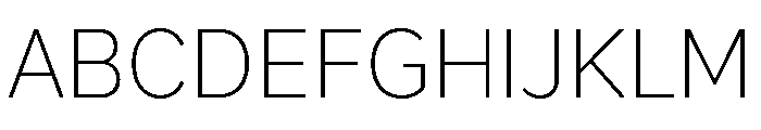 Magdelin Alt Extra Light Font UPPERCASE