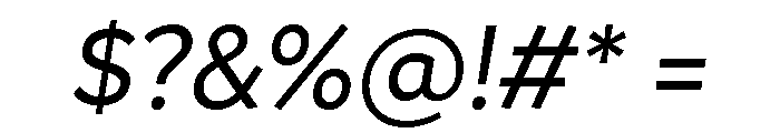 Magdelin Alt Text Italic Font OTHER CHARS