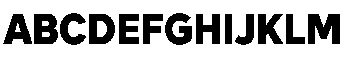 Magdelin Black Font UPPERCASE