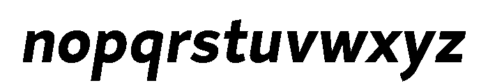 Magdelin Bold Italic Font LOWERCASE