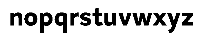 Magdelin Bold Font LOWERCASE
