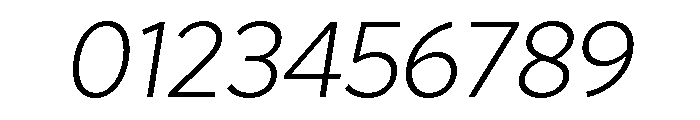 Magdelin Light Italic Font OTHER CHARS