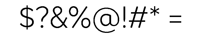 Magdelin Light Font OTHER CHARS