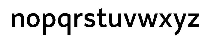 Magdelin Medium Font LOWERCASE