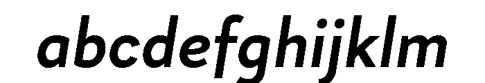 Magdelin Semi Bold Italic FONT
