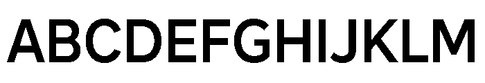 Magdelin Semi Bold Font UPPERCASE