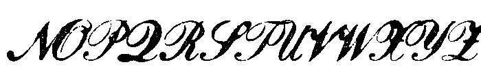 Magesta Script Mix Font UPPERCASE