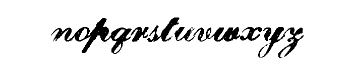 Magesta Script Mix Font LOWERCASE