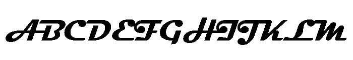 Magneto Bold Font UPPERCASE
