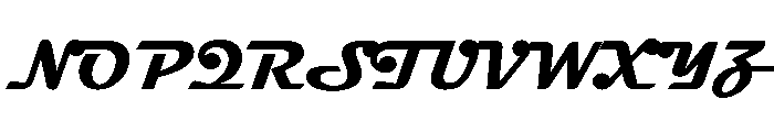Magneto Bold Font UPPERCASE